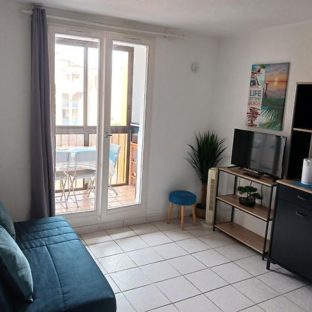 Appartement Vue Mer, Acces Direct Plage, Parking Privatif Le Barcarès エクステリア 写真