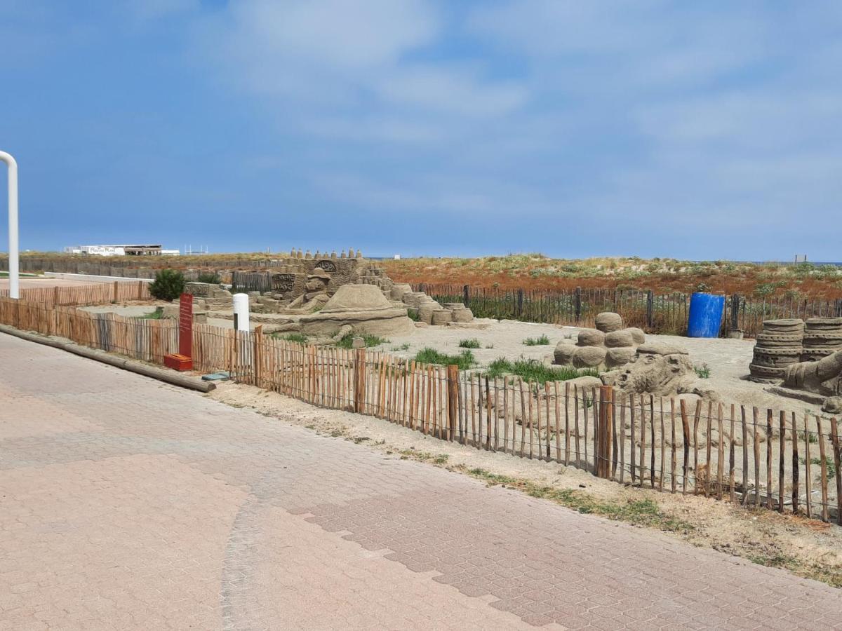 Appartement Vue Mer, Acces Direct Plage, Parking Privatif Le Barcarès エクステリア 写真