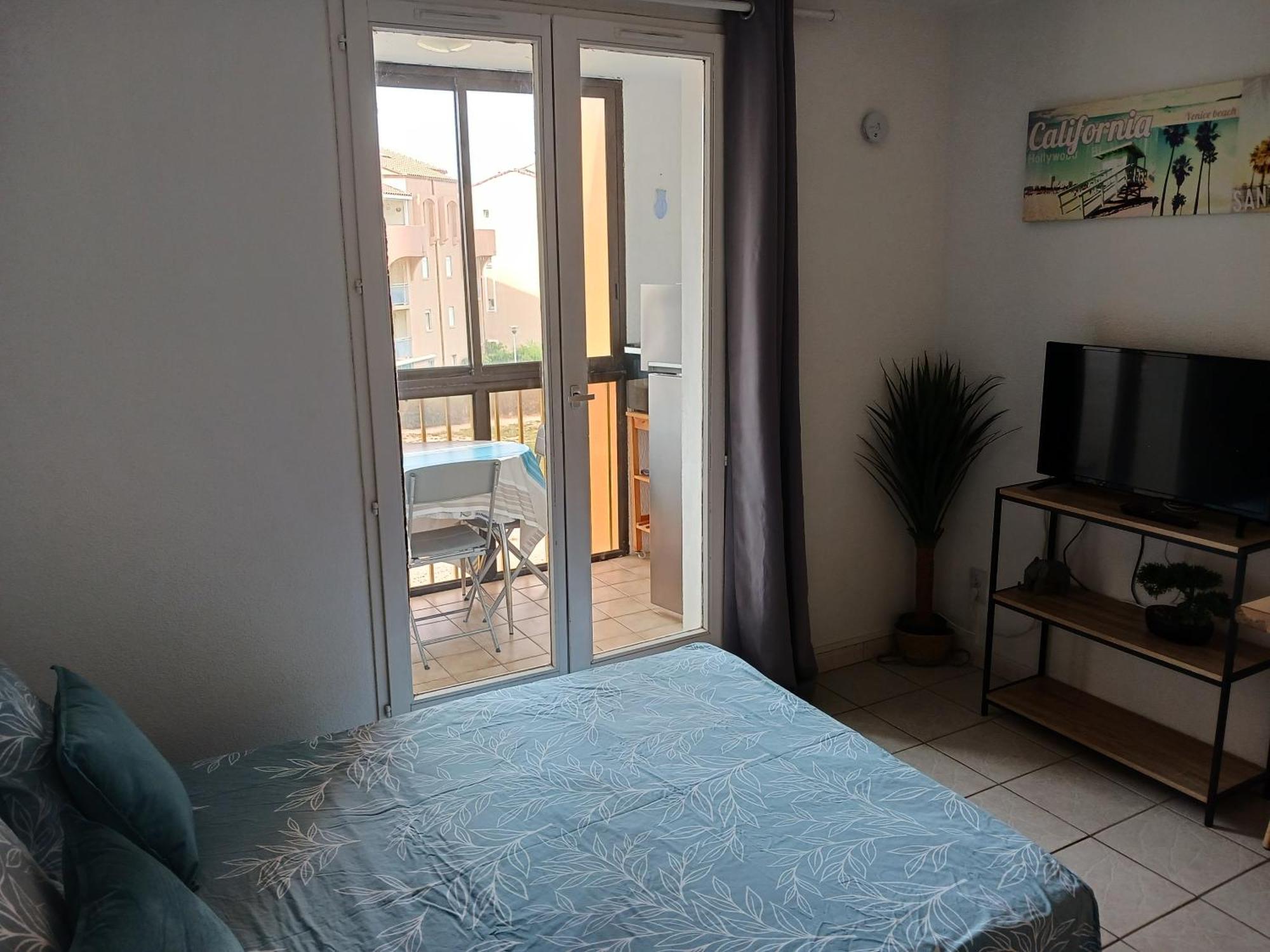 Appartement Vue Mer, Acces Direct Plage, Parking Privatif Le Barcarès エクステリア 写真
